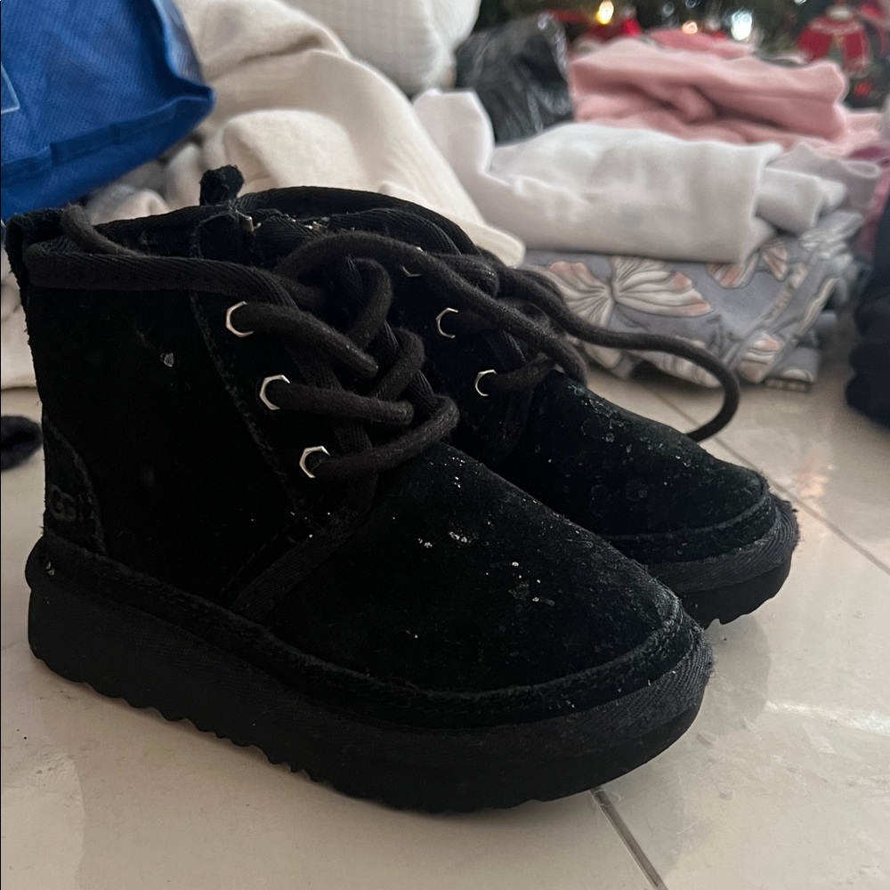 UGG Black Kids Boots